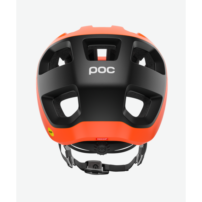 POC Cularis pyöräilykypärä - Fluorescent Orange Matt 4