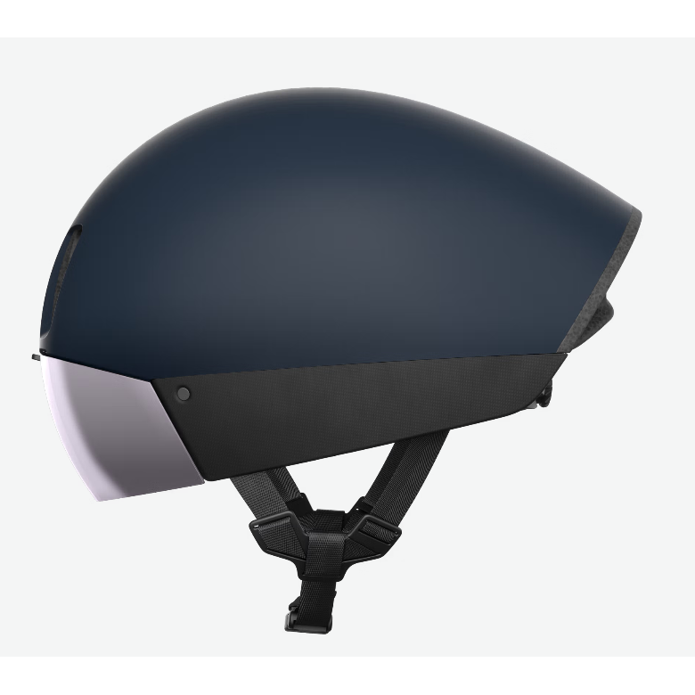 POC Procen Air pyöräilykypärä visiirillä - Apatite Navy Matt