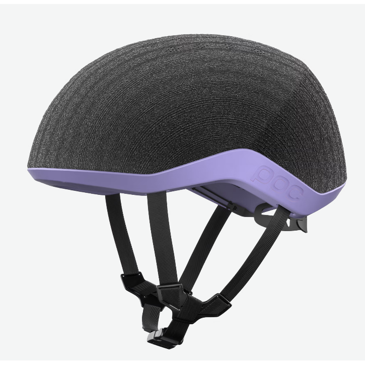 POC Myelin pyöräilykypärä - Uranium Black / Purple Quartz