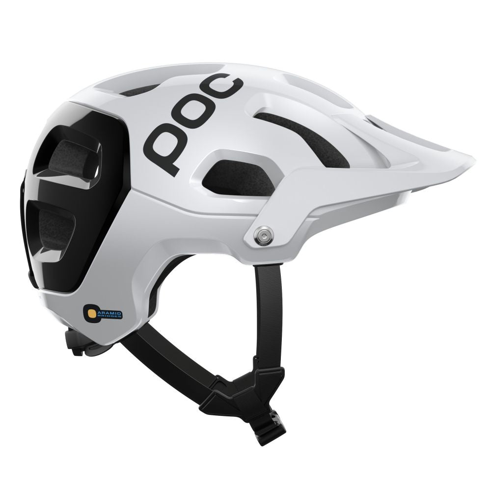 POC Tectal Race MIPS pyöräilykypärä - Hydrogen White / Uranium Black 4