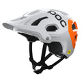 POC Tectal Race MIPS NFC pyöräilykypärä - Hydrogen White / Fluorescent Orange AVIP