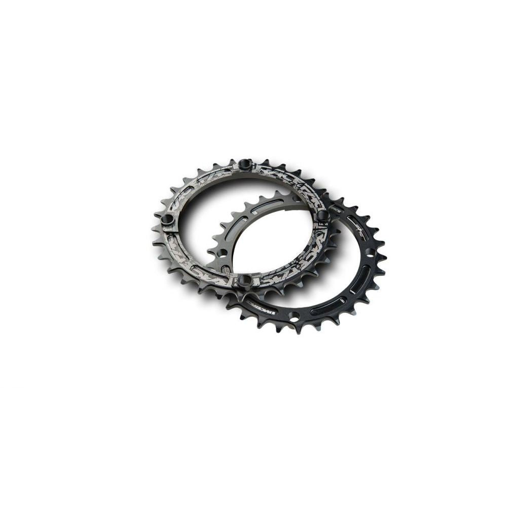 Race Face Narrow Wide 104 BCD Eturatas musta
