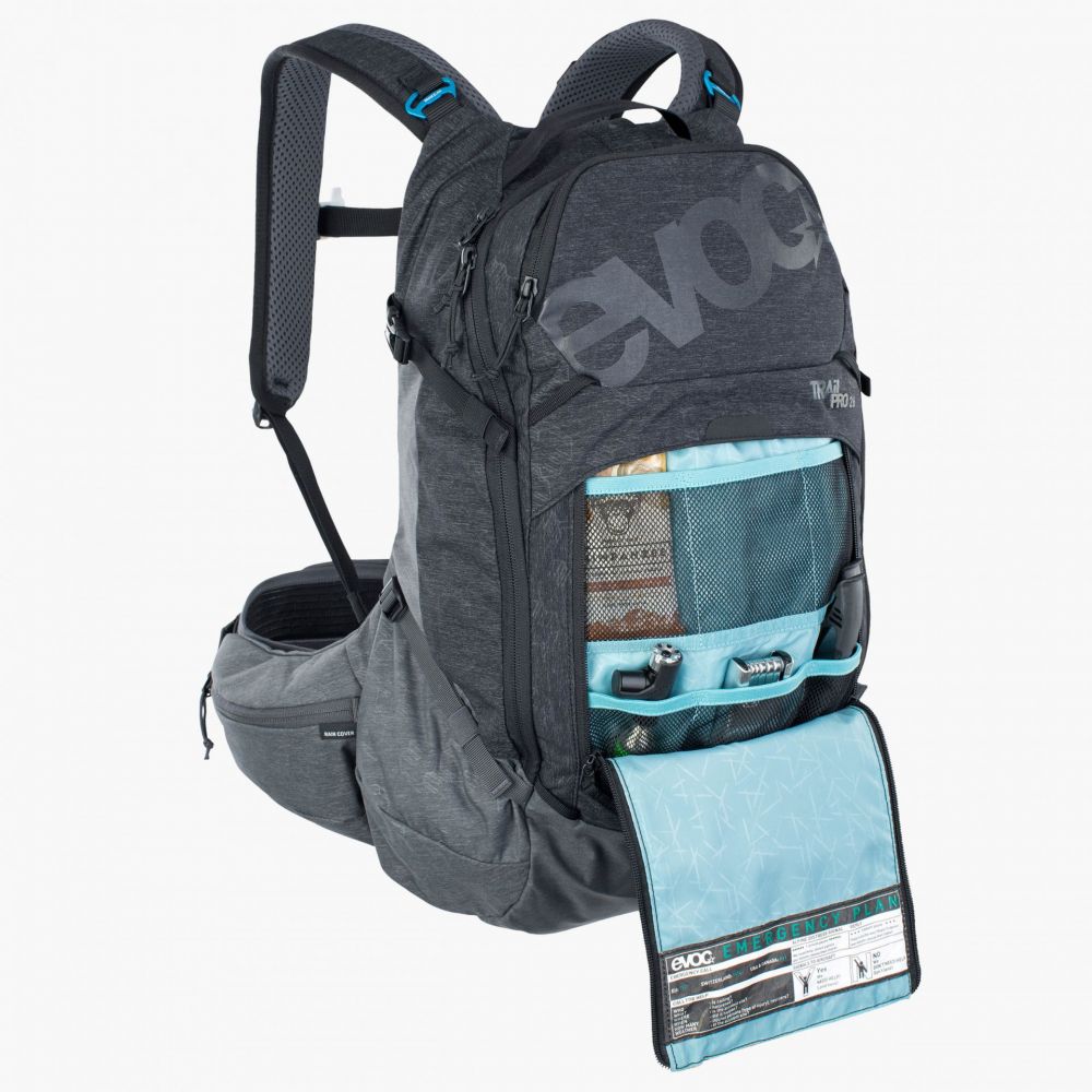 EVOC Trail Pro 26 - Black Carbon Grey S/M 7