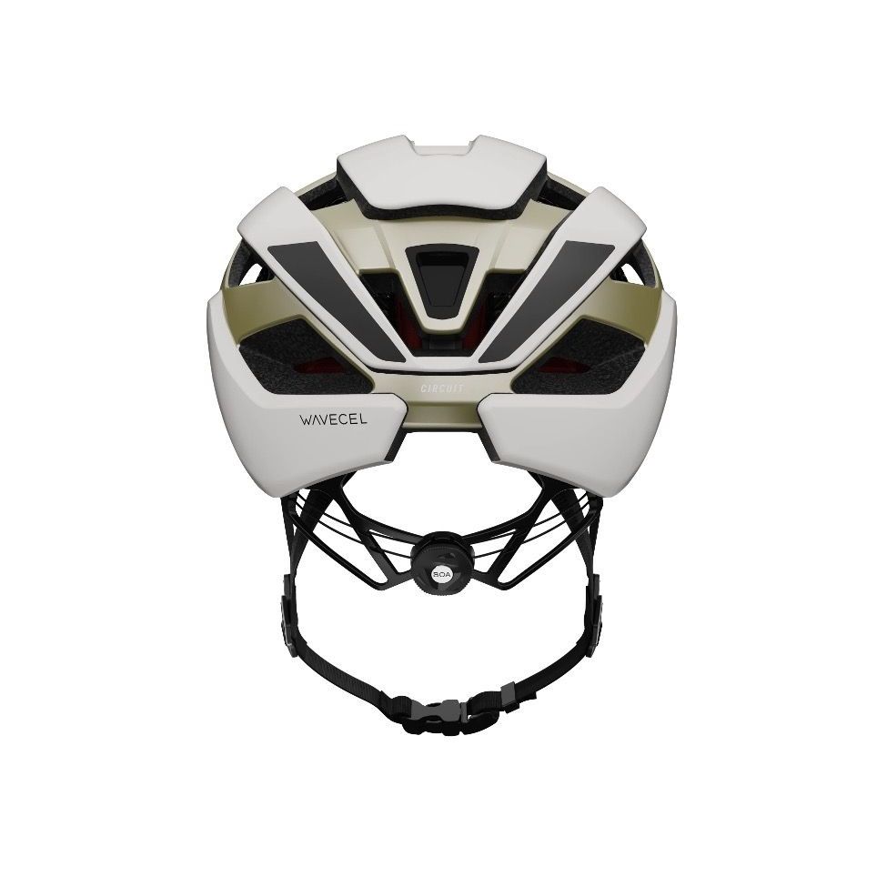 Trek Circuit Wavecel pyöräilykypärä - Crystal White/Supernova 3