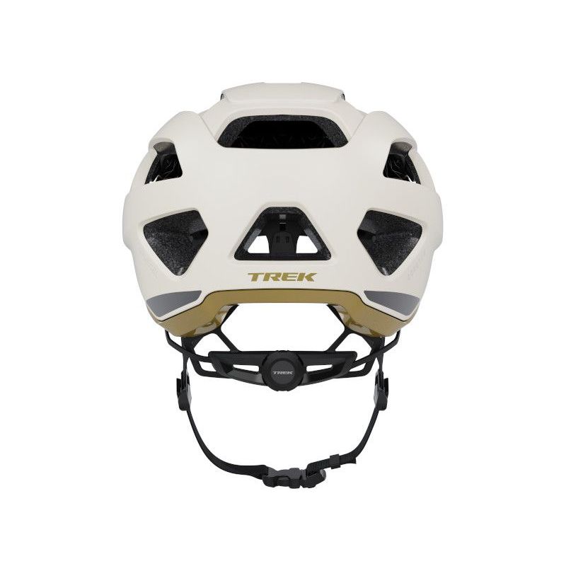 Trek Quantum WaveCel pyöräilykypärä - Era White / Old Style Gold 6