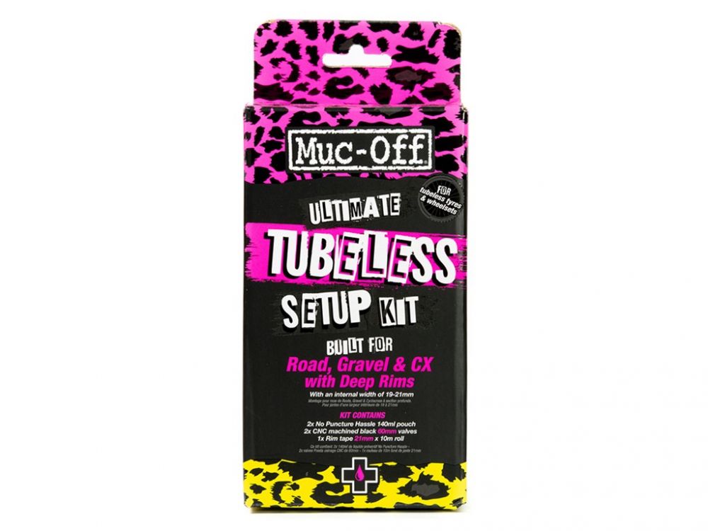 Muc-Off Ultimate Tubeless kit – Road/Gravel/CX with Deep Rims