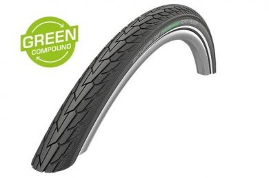 Schwalbe Road Cruiser 20" 47-406 musta/valkoinen