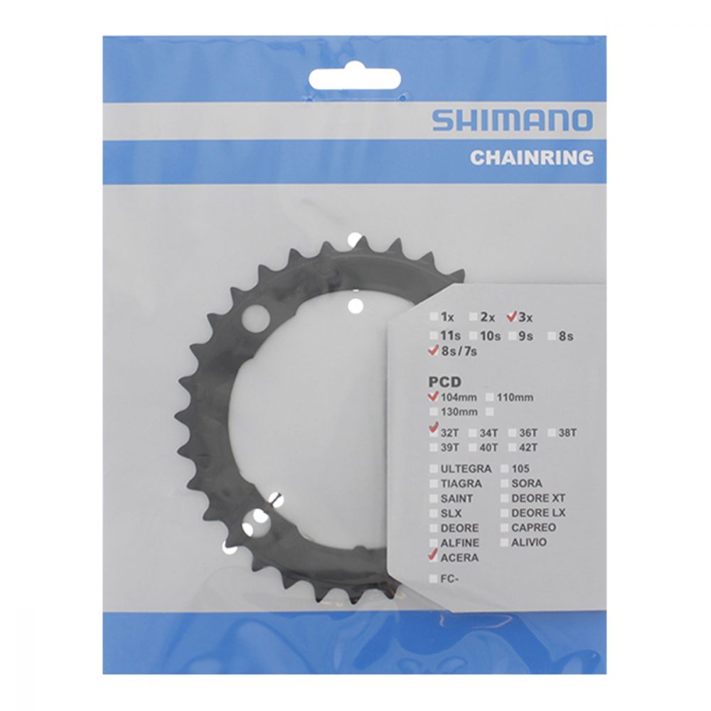 Shimano FC-M361 Eturatas 32t 104mm 3×8/7