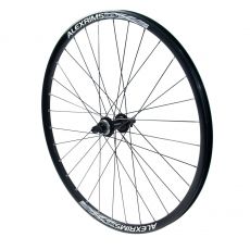 Etukiekko 26" Alexrims DP23 QR Center Lock musta