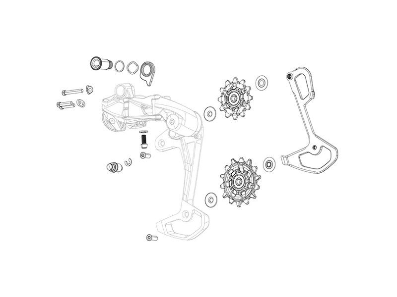 Sram Rear derailleur inner cage For GX/SX/NX Eagle AXS