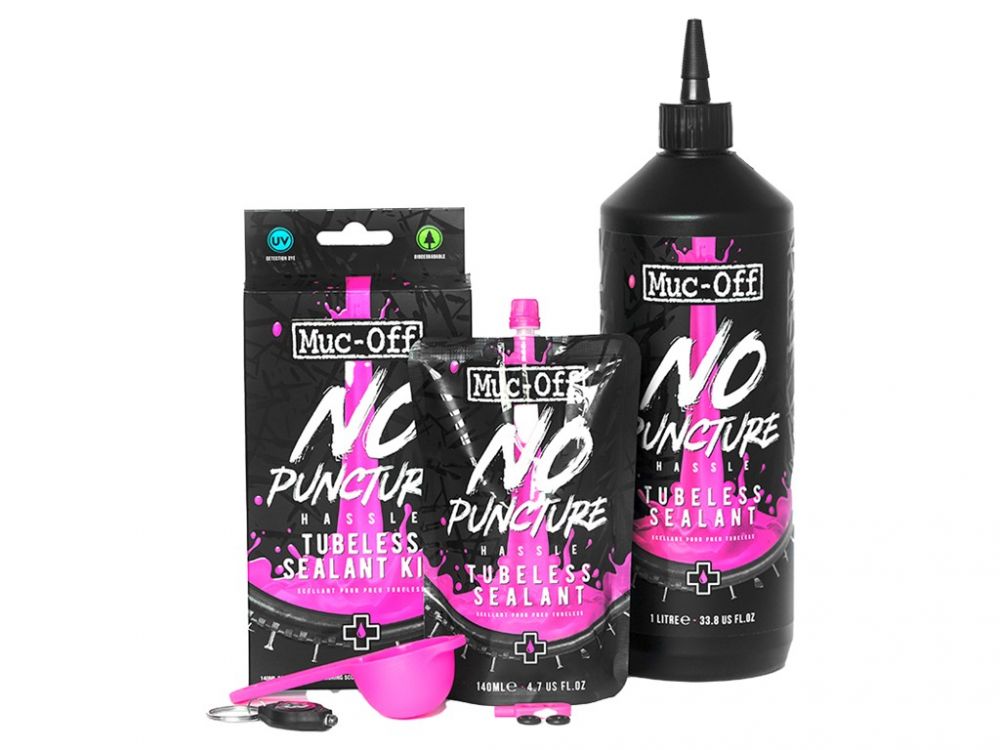 MUC-OFF No Puncture Hassle Tubeless Sealant Kit 140 ml